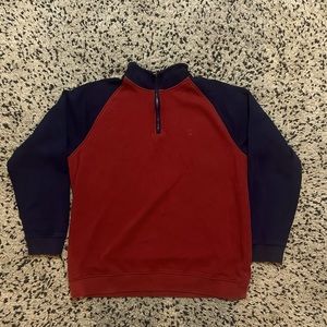 Large Quarter zip Sweatshirt